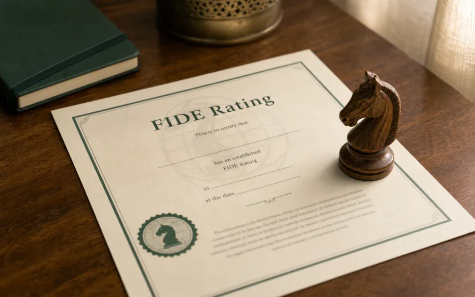 Chess rating graph showing improvement over time — FIDE rating guide for kids — ChessWize